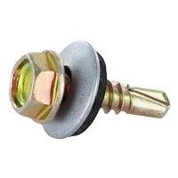 Σιδηρούν χρώμα Ζινκ Έκταγωνικό τρυπάνι ουρά αυτο-πατήστε βίδα Dovetail