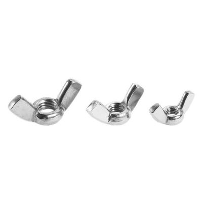 Παξιμάδι φτερού υψηλών προδιαγραφών M4-12 Din 315 Carbon Steel με Ψευδάργυρο