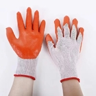 Βιομηχανική επίστρωση γάντια προστασίας εργασίας Αντιολισθητική αντοχή στη φθορά